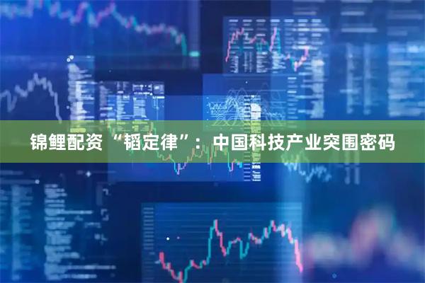 锦鲤配资 “韬定律”:中国科技产业突围密码