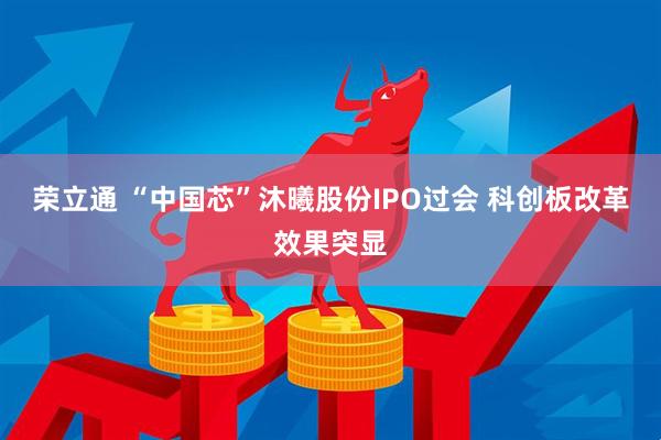 荣立通 “中国芯”沐曦股份IPO过会 科创板改革效果突显